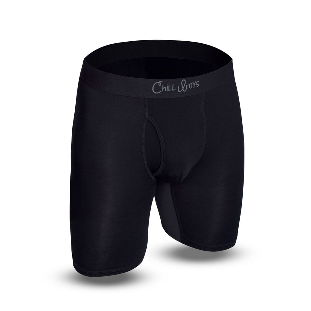 GYM Short Black with Built In Pouch Underwear