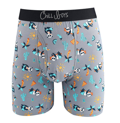 panda boxer briefs mens underwear chill boys