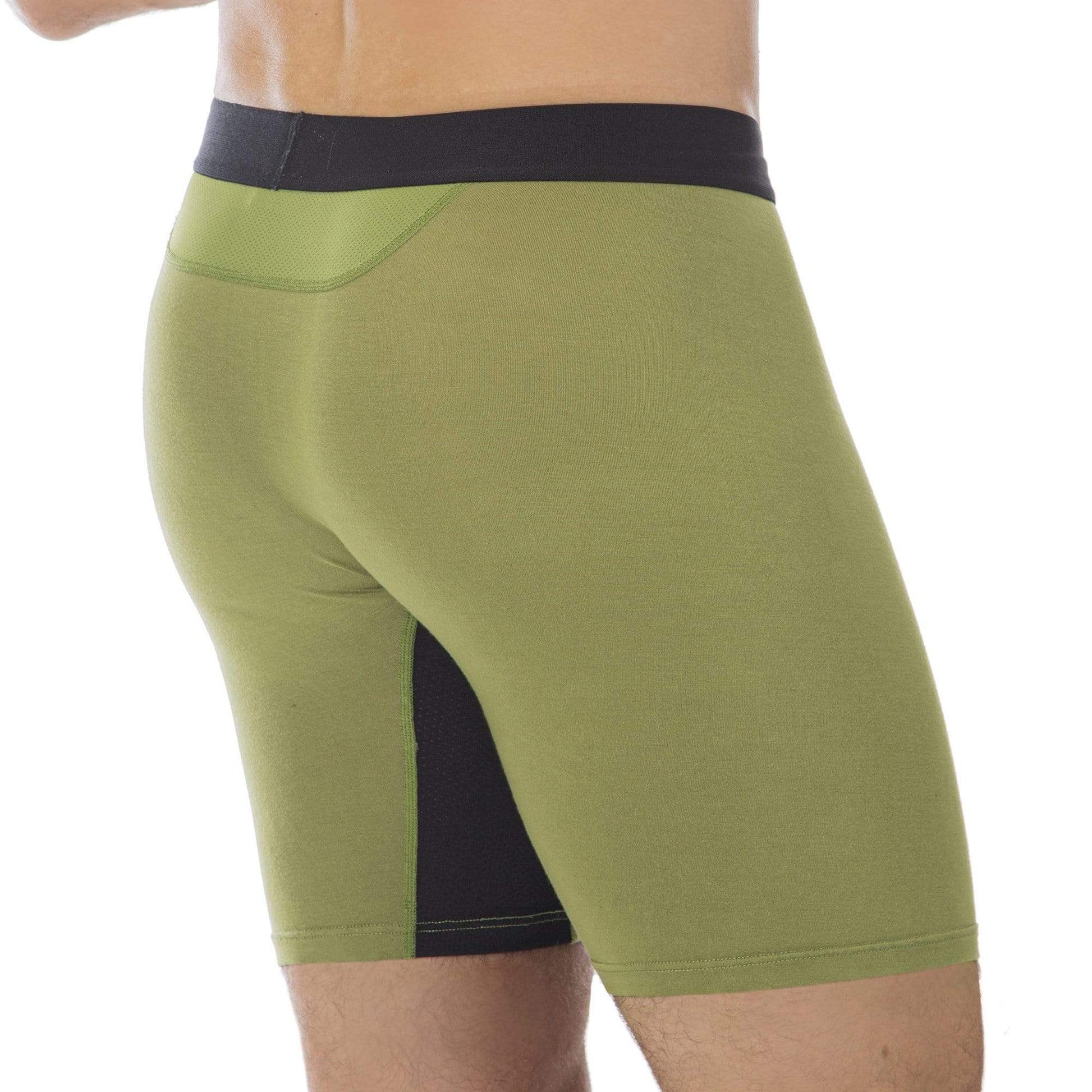 Compression Shorts with Total Support Pouch, C Logo, 9