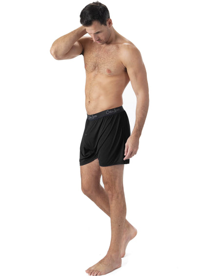 black boxer shorts chill boys performance boxers