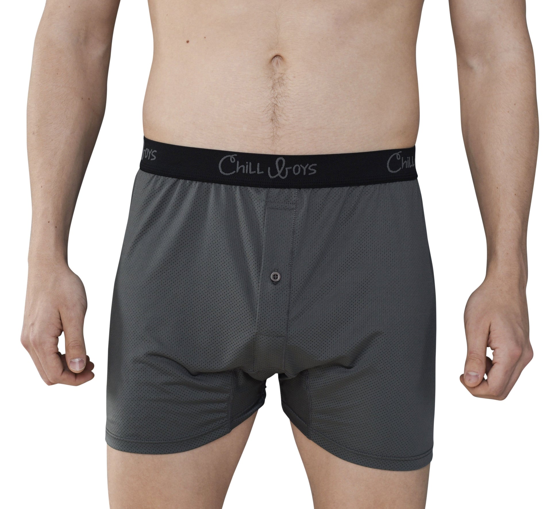 Breathable Men's Boxer Briefs High Waist Underwear Trunks Comfy